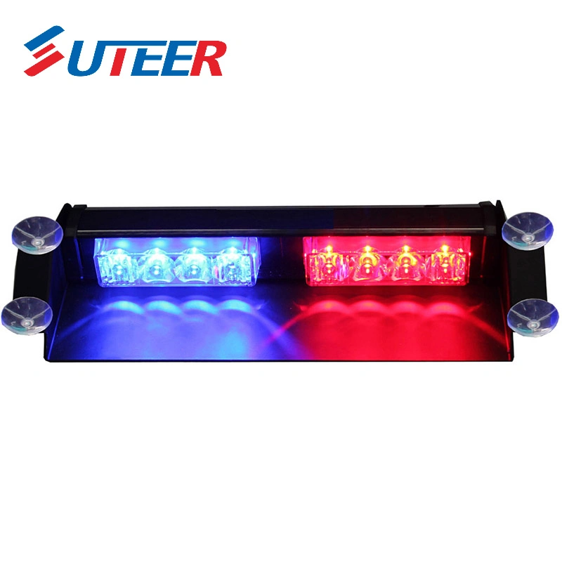 High Quality LED Dash Deck Visor Strobe Windshield Warning Light Vl38t)