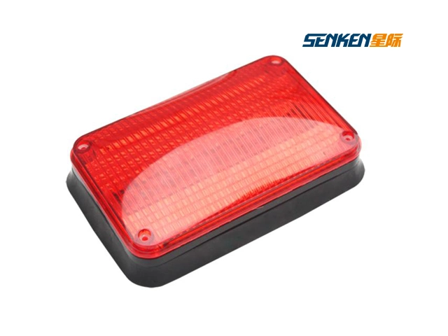 Senken Red/Blue/Amber/White IP65 24W LED Strobe Warning Light for Fire Truck & Ambulance