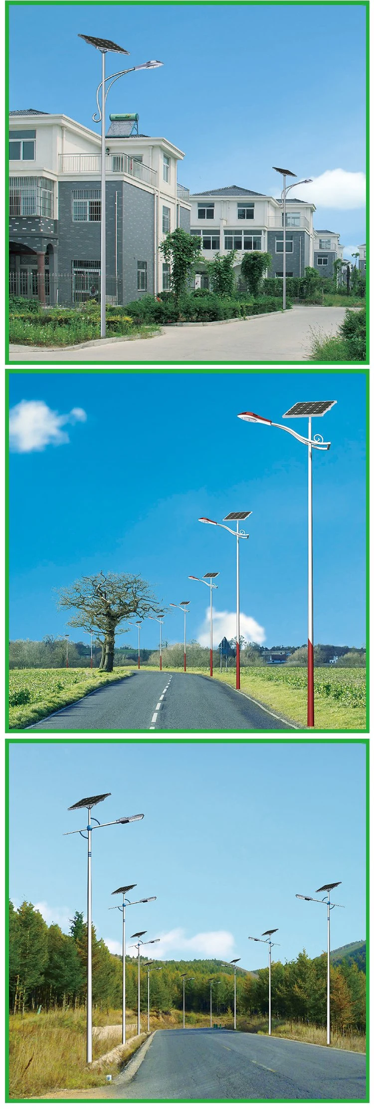 Solar Street Light LED Light Solar Street Light Head