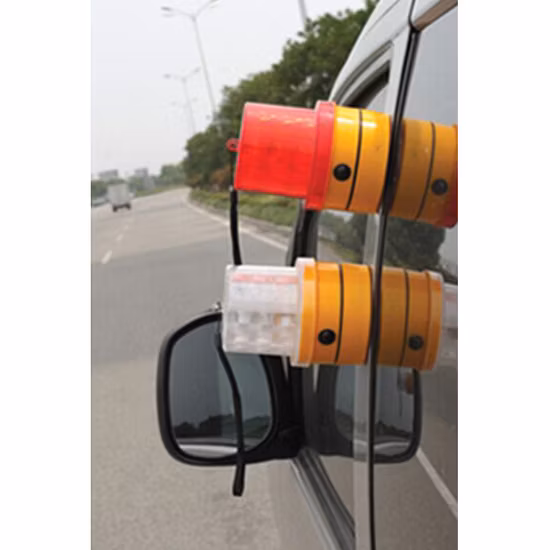 12–24 VDC LED-Blitz-Notfall-Warnleuchte für Polizei, Krankenwagen und Feuerwehrautos mit R65